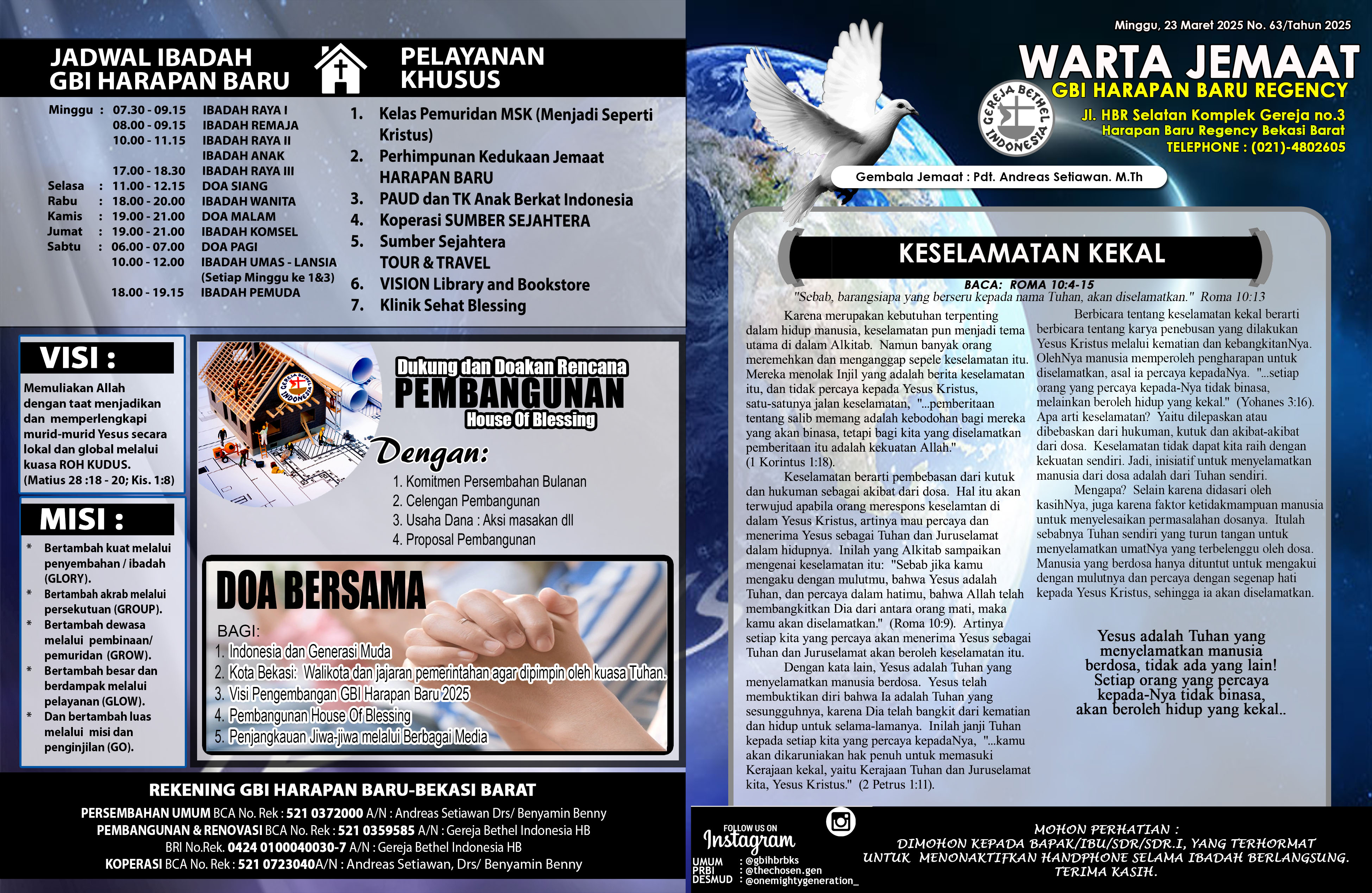 Warta Jemaat GBI Harapan Baru